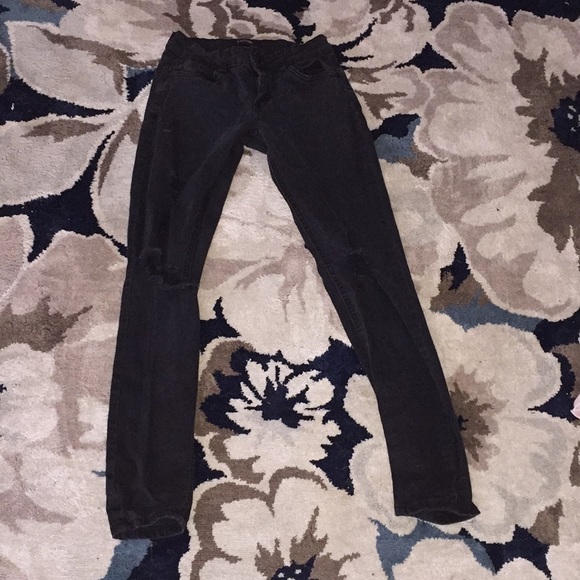 Black denim jeans - Picture 1 of 5